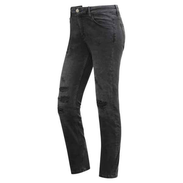 Jeans black used design Slim fit