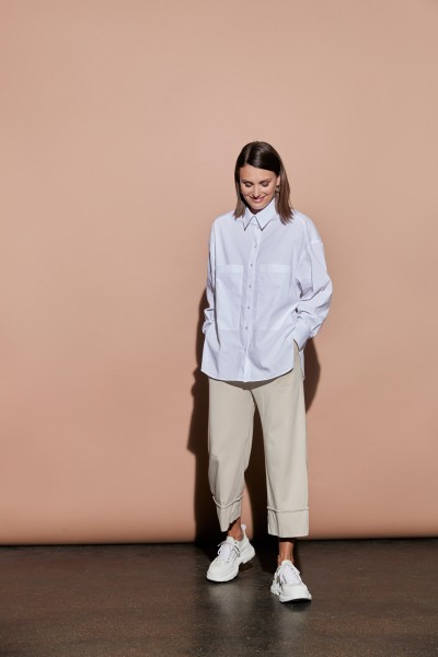 Bluse Perla white