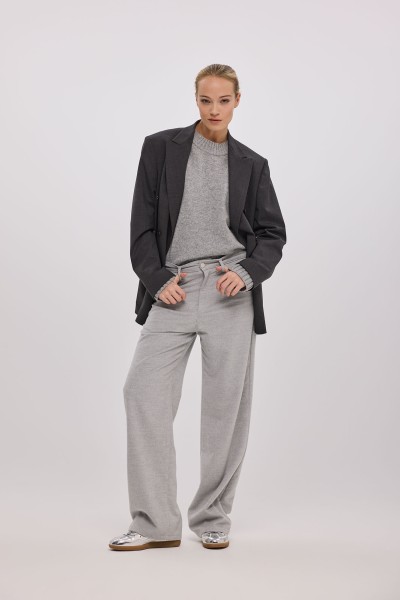 Hose 270 Flanell hellgrau