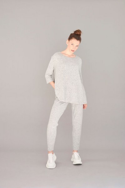 Shirt 135 Cashmere touch grey