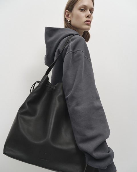 Tasche black Beutelform