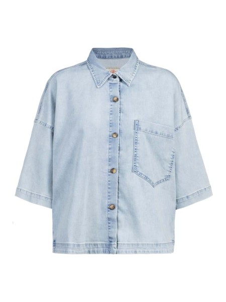 Hemdbluse Tegan Denim blue