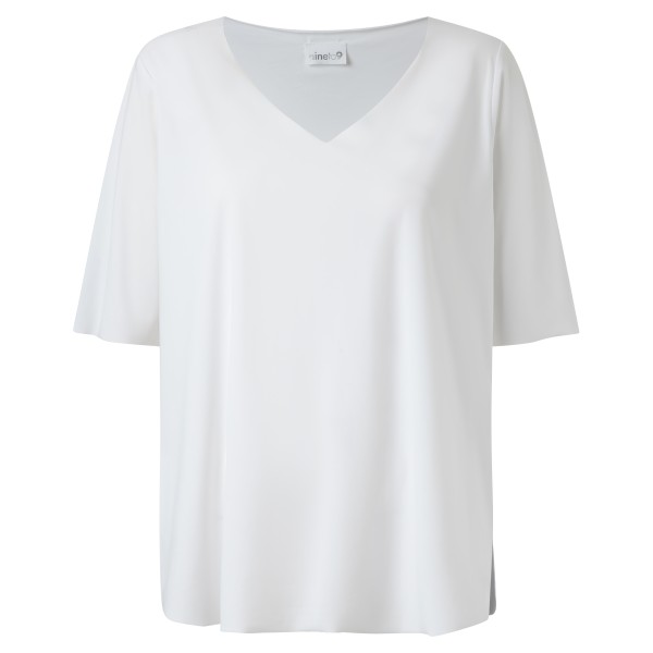 Shirt 1/2 Arm V-Ausschnitt weiß