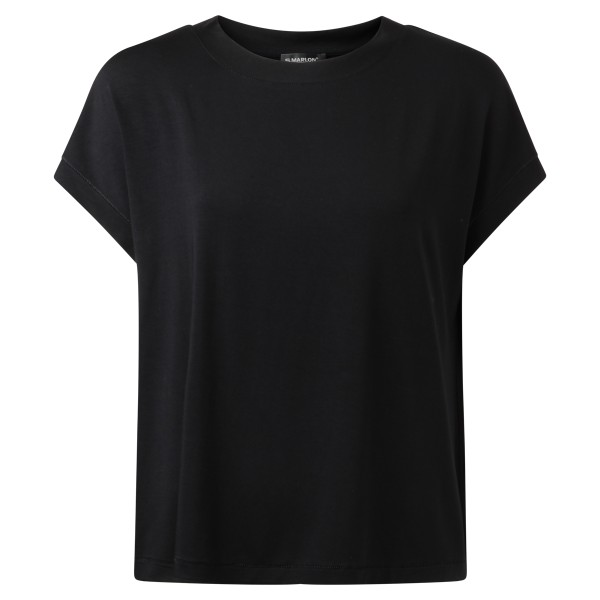 T-Shirt Rundkragen 1/4 Arm oversized black