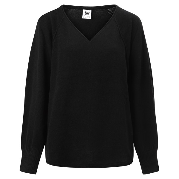 Pullover V-Ausschnitt schwarz